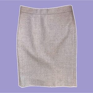 J. Crew Double Serge Pencil Skirt | Size 0
